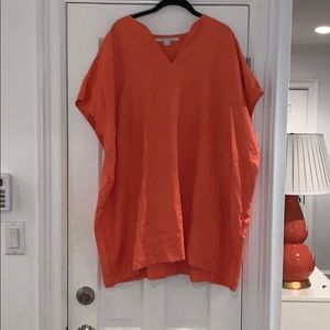 Diane Von Furstenberg Orange tunic Dress